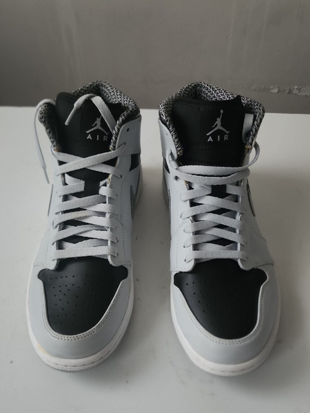 Nike Air Jordan High-Top Sneakers - White & Black - Picture 2 of 9